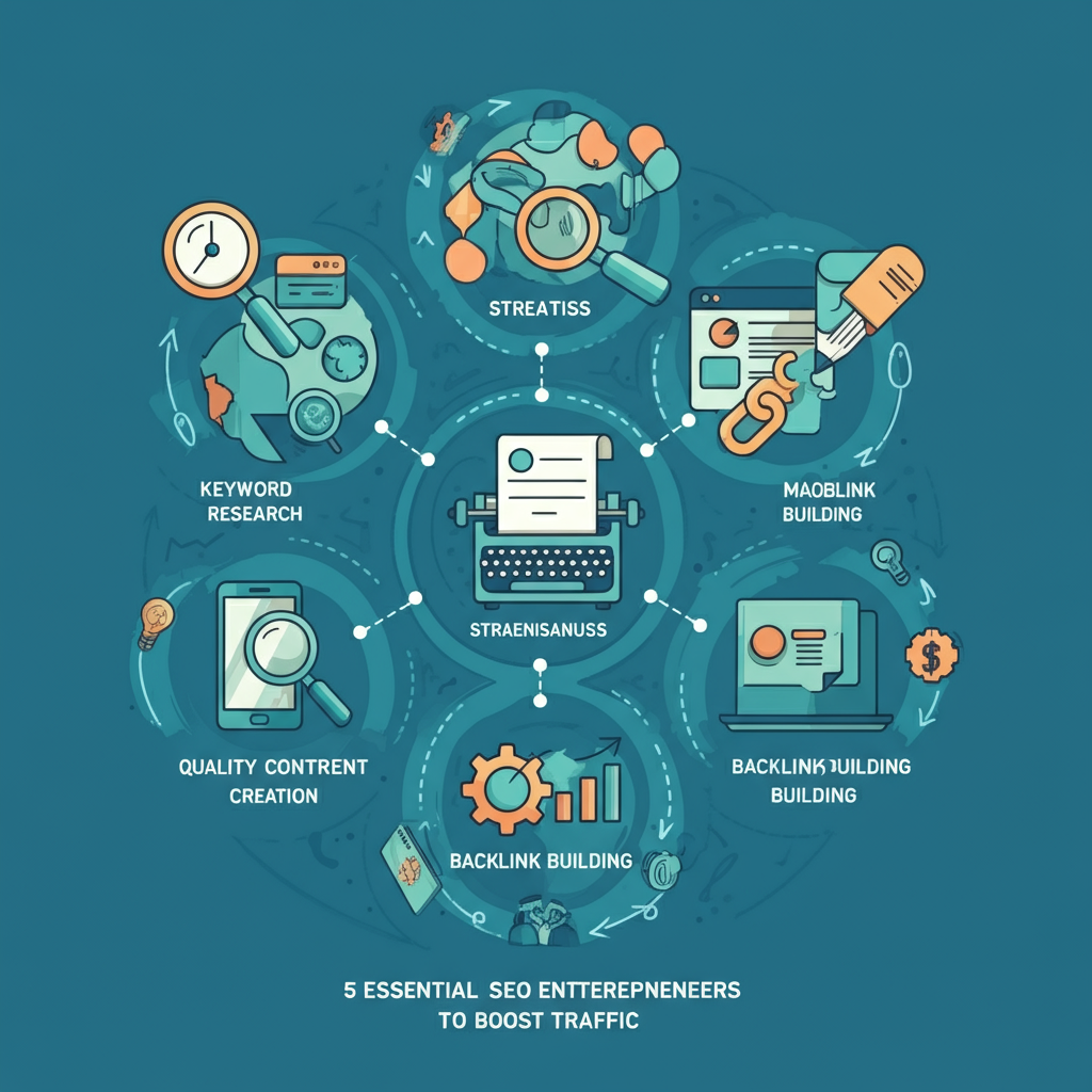 5 Essential SEO Strategies for Entrepreneurs to Boost Traffic