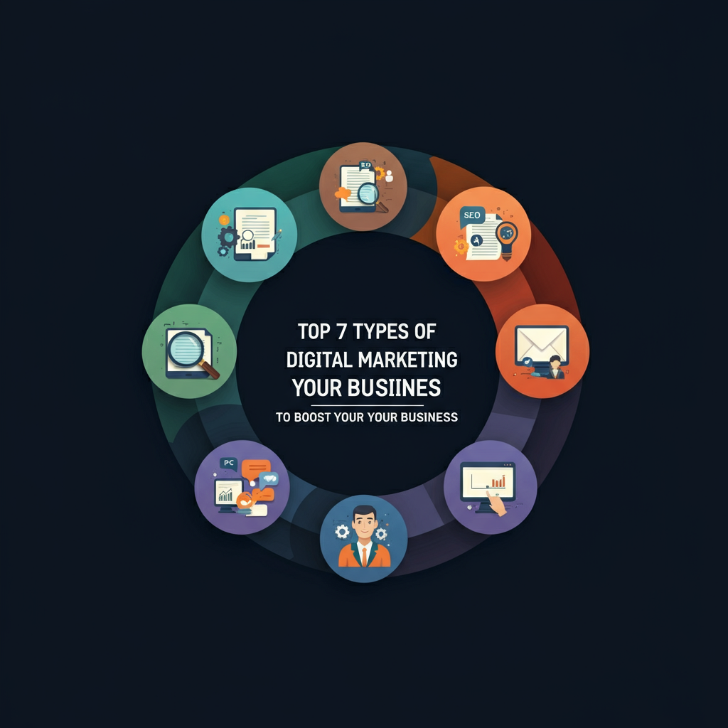 Top 7 Types of Digital Marketing to Boost Your Business